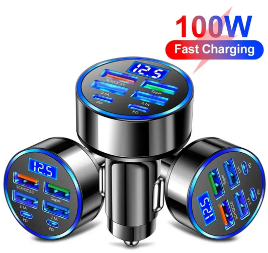 Car Charger 66-250W PD