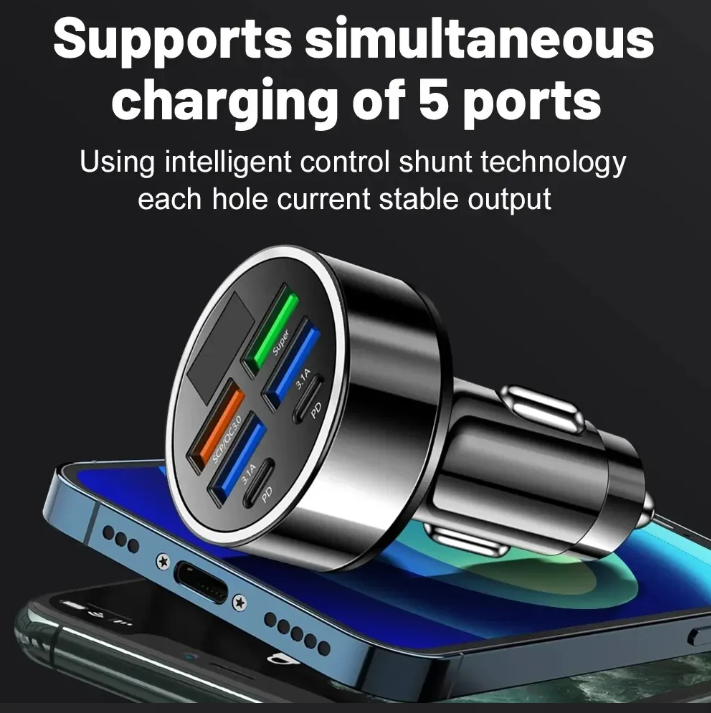 Car Charger 66-250W PD