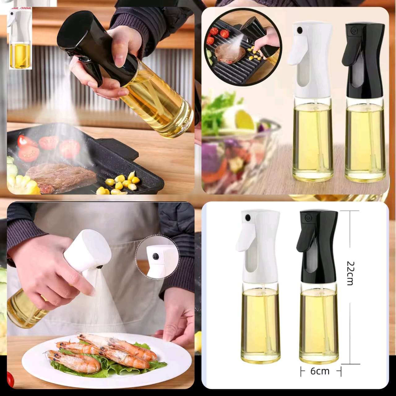 Edible Oil Spray Bottle