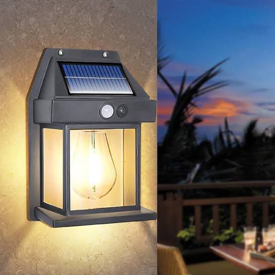 Solar Motion Sensor Lamp