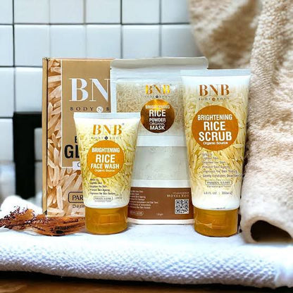 BNB Rice Extract Bright & Glow Kit