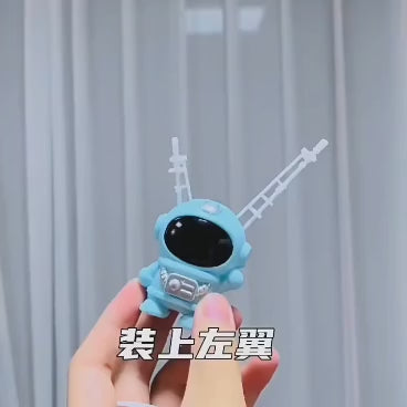 Rechargeable Induction Flying Astronaut Style Aircraft – Hand-Controlled RC Toy Drone
